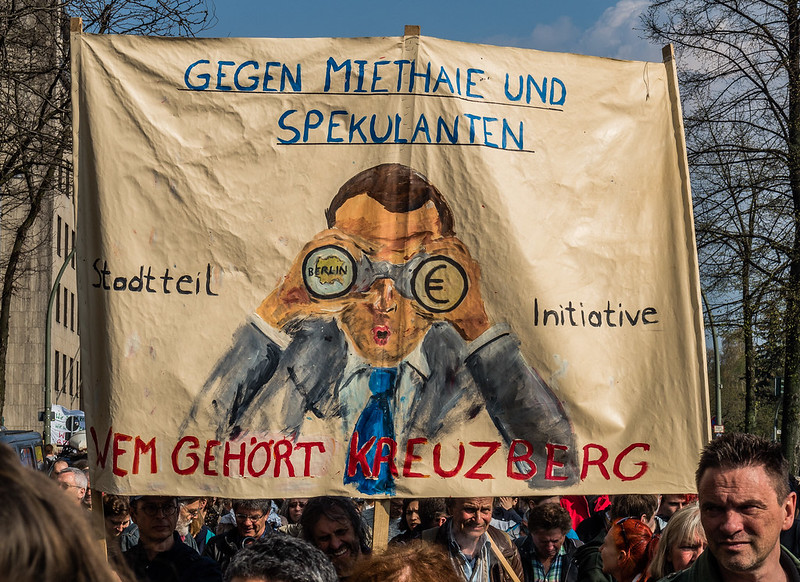 Über eine Million Berliner*innen verlangen Enteignung der Wohnungskonzerne, Senat schützt Immo-Millionäre